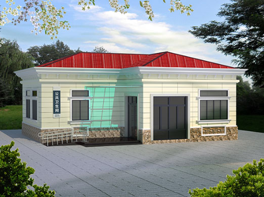 南城街道现代都市型移动厕所